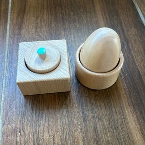 Lovevery Pincer Puzzle, Egg Cup and Firstt Puzzle